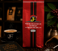 Cà Phê 100% Robusta Rang Đậm – Thơm Bơ, Đậm Vị, Gu Mạnh Truyền Thống | 1KG