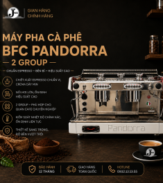 MÁY PHA CÀ PHÊ BFC PANDORRA 2GROUP