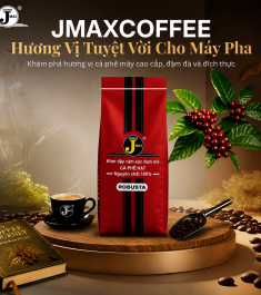 Cà Phê 100% Robusta Rang Đậm – Thơm Bơ, Đậm Vị, Gu Mạnh Truyền Thống | 1KG