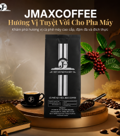 JMAX Coffee ROBUSTA S18  & Culi S18 – Cà Phê Hạt Pha Máy Nguyên Chất Đậm Vị | 1KG