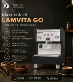Máy Pha Cà Phê LAMVITA GO – Giải Pháp Espresso Chuyên Nghiệp Cho Mô Hình Take Away