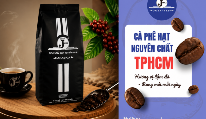 Cà phê hạt nguyên chất TPHCM Jmax Coffee - Hương vị đậm đà, rang mới mỗi ngày