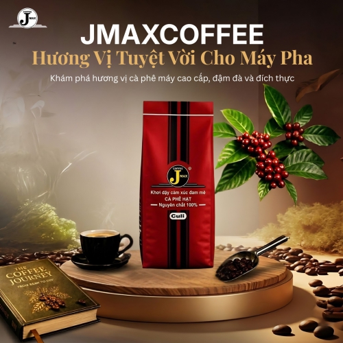 JMAX CULI Cà Phê Hạt Nguyên Chất – Đậm Vị Chuẩn Gu Việt | 1KG