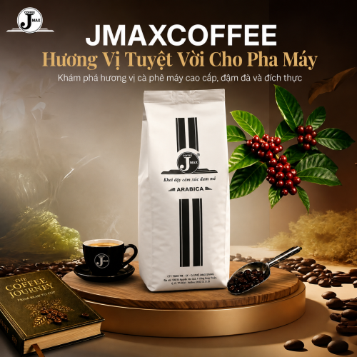JMAX Arabica Cầu Đất S16 & S18 – Hương Thơm Đặc Trưng, Vị Thanh Dịu | 1KG