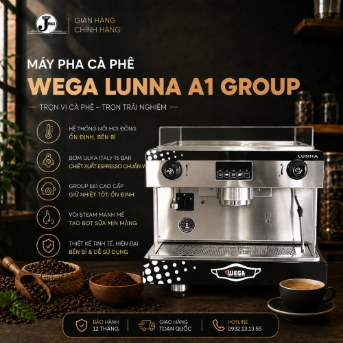 Máy pha cà phê Wega Lunna A1 Group